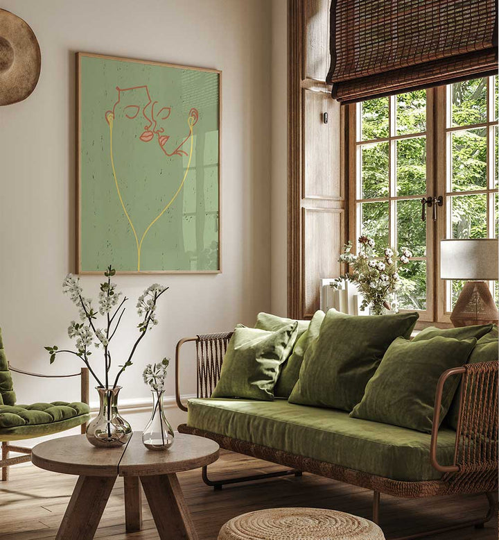 MODERN LOVE LANGUAGE , PORTRAITS & FIGURATIVE ILLUSTRATIONS