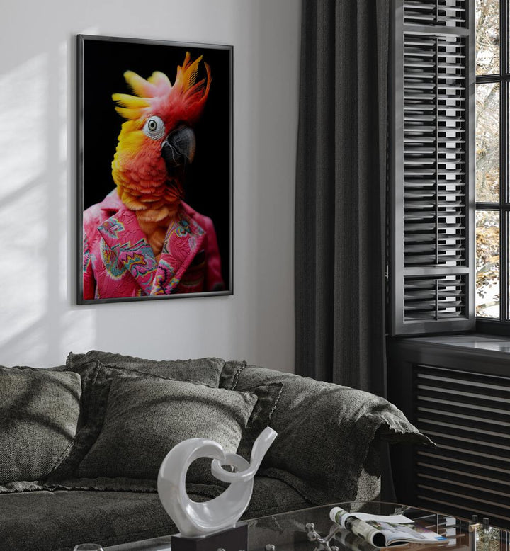 WILD SUITS - PARROT , ANIMAL PAINTINGS