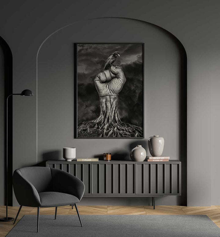 RAVEN HAND , PHOTOGRAPHY PRINTS