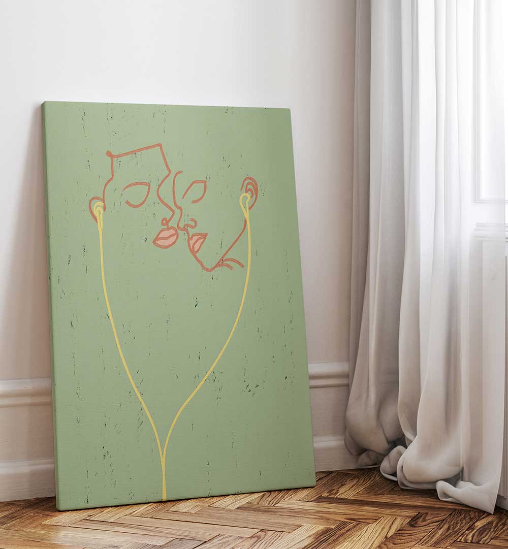 MODERN LOVE LANGUAGE , PORTRAITS & FIGURATIVE ILLUSTRATIONS