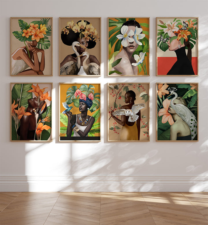 BLOOM THEORY GALLERY WALL , GALLERY WALLS & SETS