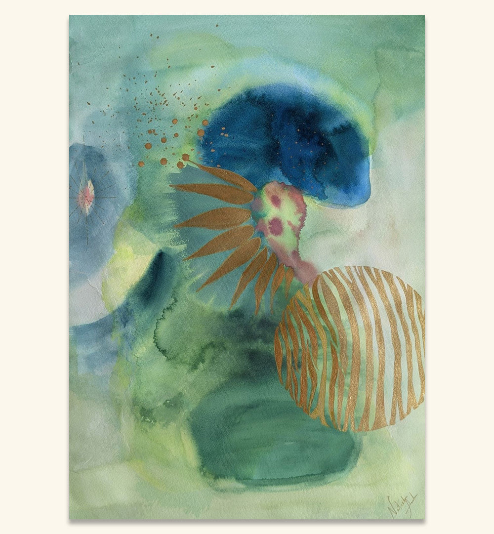 OCEAN IN WHIMSY  , HANDMADE ARTWORKS