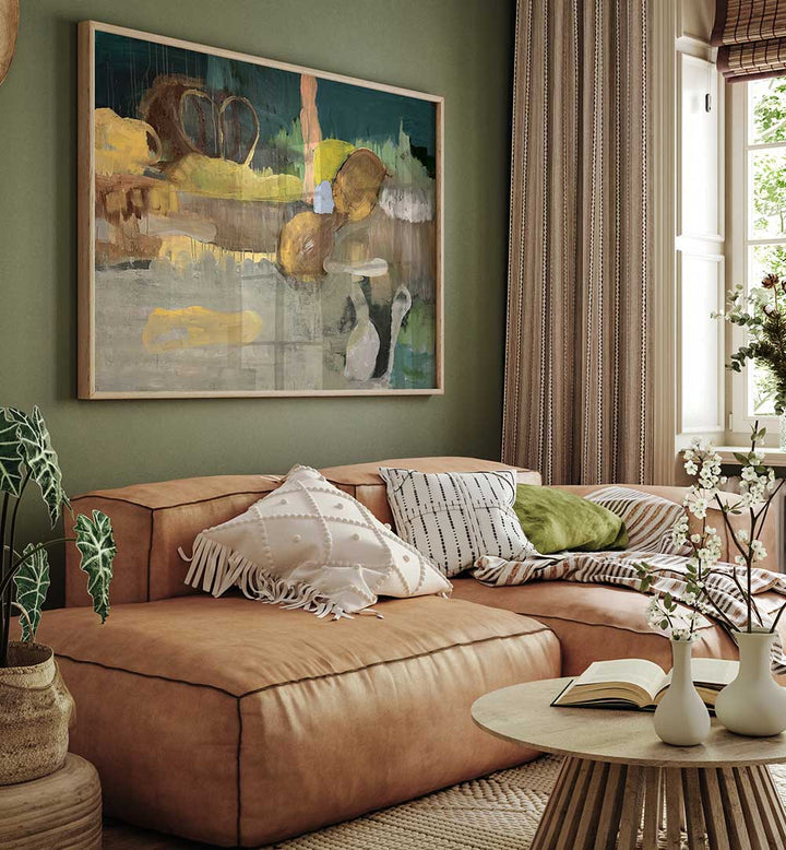 HARVESTING THE QUIET , ABSTRACT PAINTINGS