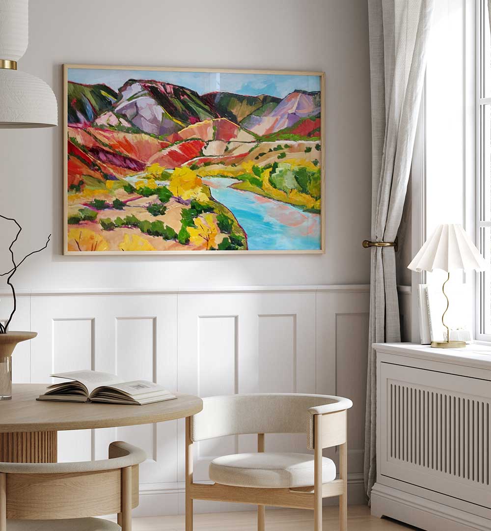 THE COLORS OF NEW MEXICO , LANDSCAPE PAINTINGS