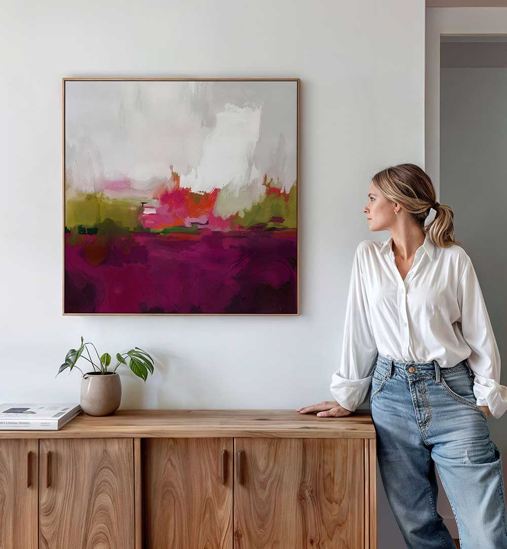 FEVER DREAMS , ABSTRACT PAINTINGS