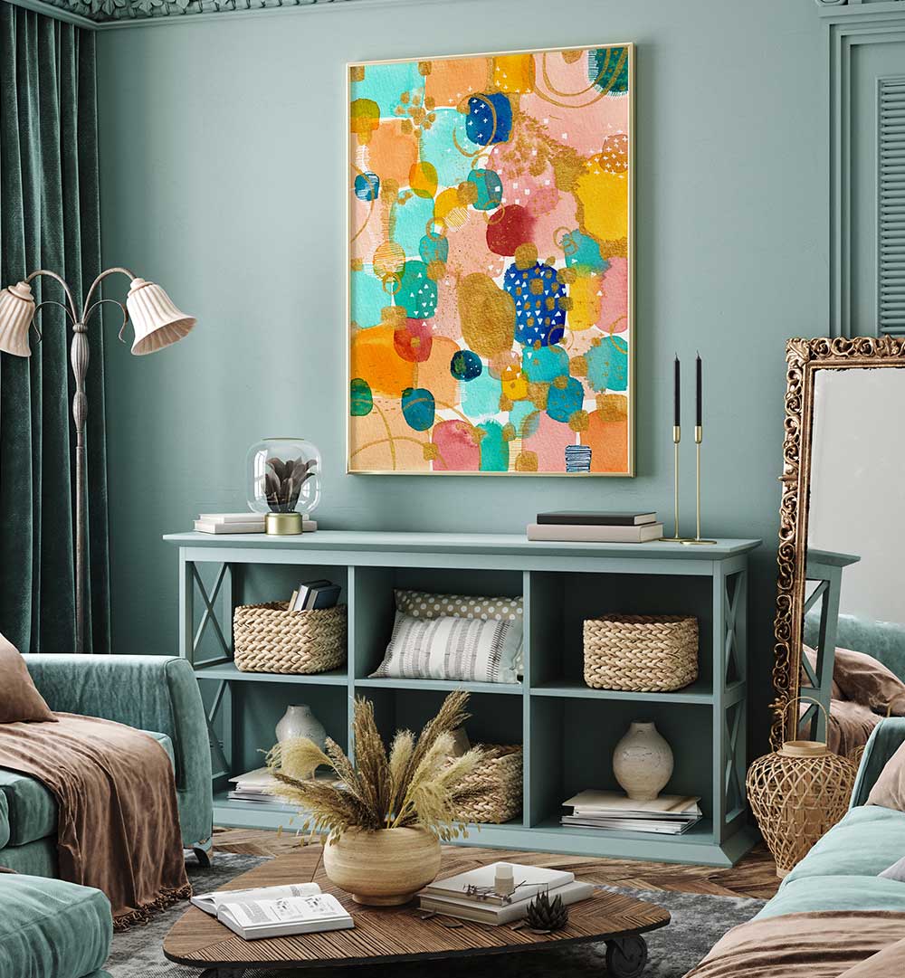 GUSTAV WAS HERE , ABSTRACT PAINTINGS