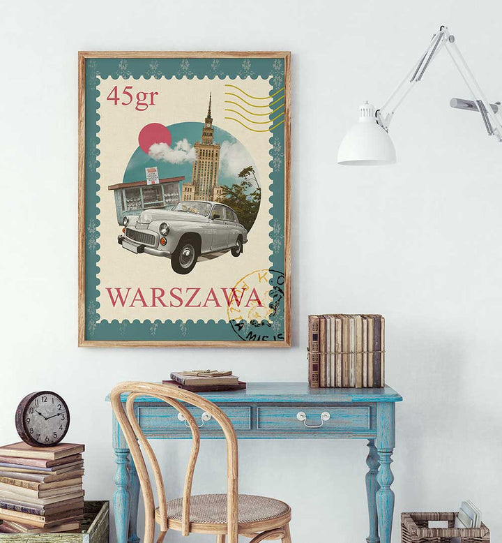 WARSAW , TRAVEL POSTERS