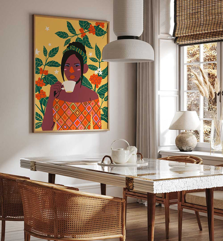 ROOTED AND ROASTED , PORTRAITS & FIGURATIVE ILLUSTRATIONS