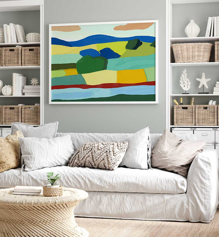 LAND OF MANY COLORS , ABSTRACT PAINTINGS