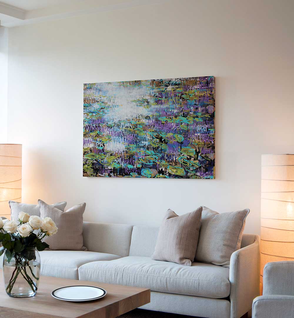 REFLECTIONS OF COLOR , ABSTRACT PAINTINGS