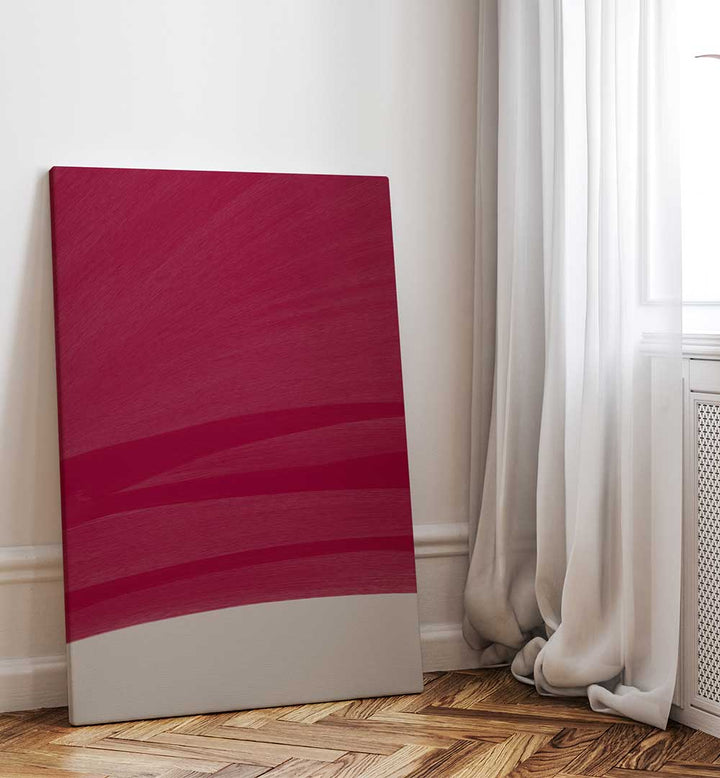 COLOUR PALETTE BURGUNDY III , ABSTRACT PAINTINGS