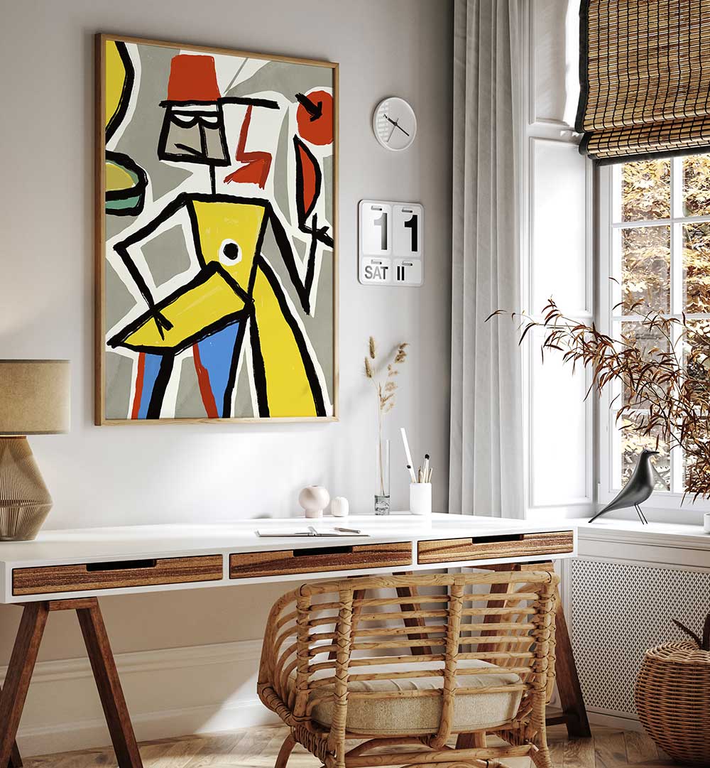 BOLD FIGURE DANCE , ABSTRACT PAINTINGS