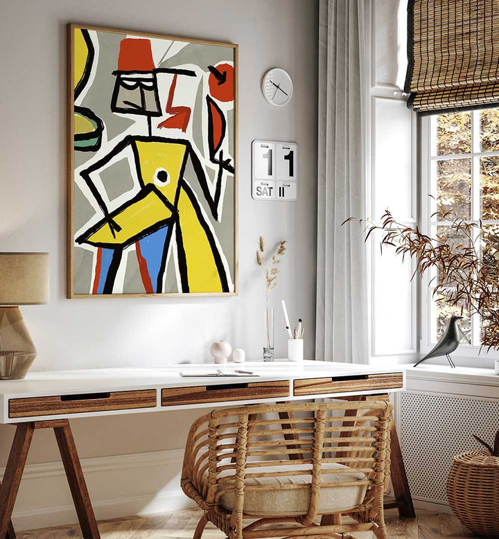 BOLD FIGURE DANCE , ABSTRACT PAINTINGS