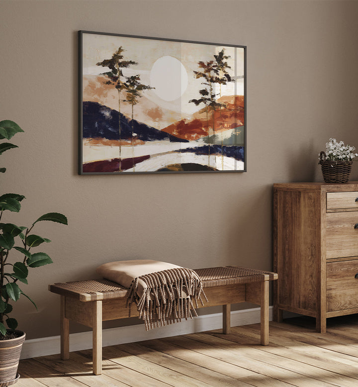 JAPANESE MOUNTAIN LANDSCAPE