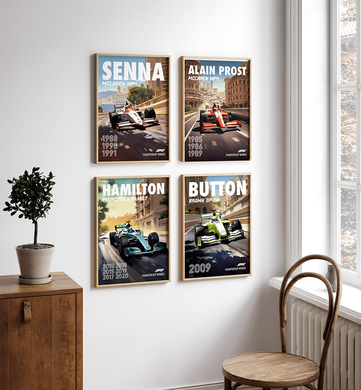 TRACK TITANS GALLERY WALL , GALLERY WALLS & SETS