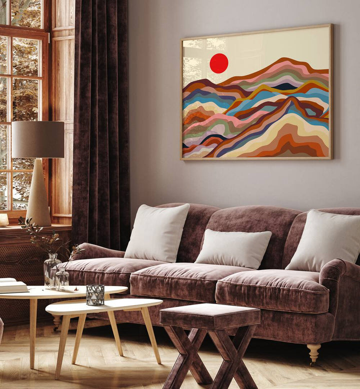 Transform your space with EARTHEN MAJESTY, LANDSCAPE PAINTINGS, showcasing vibrant colors and elegant design.