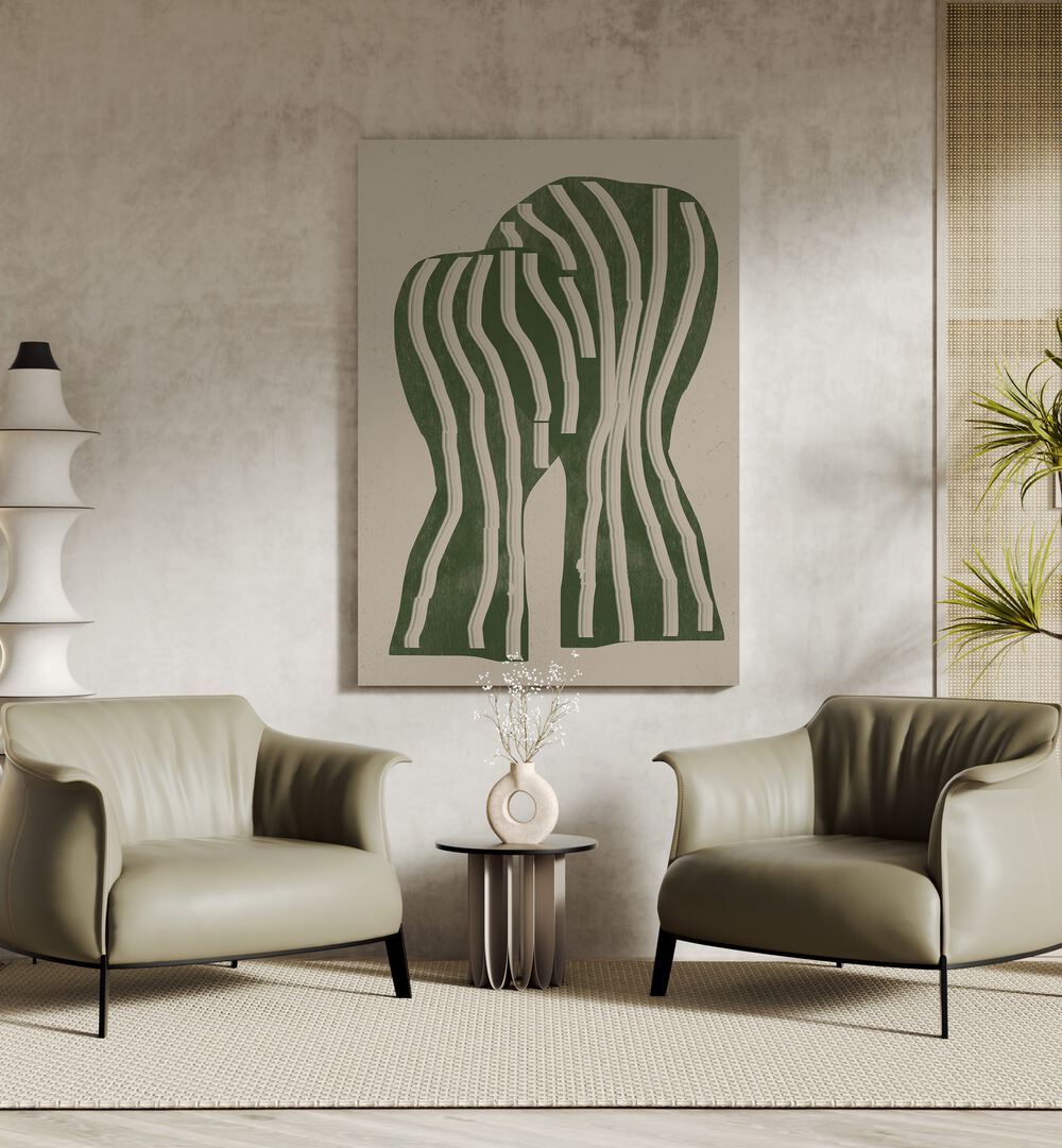 Elegant ABSTRACT KISS artwork, a captivating piece in ABSTRACT PAINTINGS, perfect for enhancing your living space.