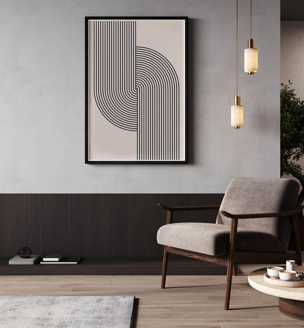 Stylish MID CENTURY MODERN COMPOSITION, GEOMETRIC ART PRINTS enhance your decor with a contemporary flair from The Miuus Studio.