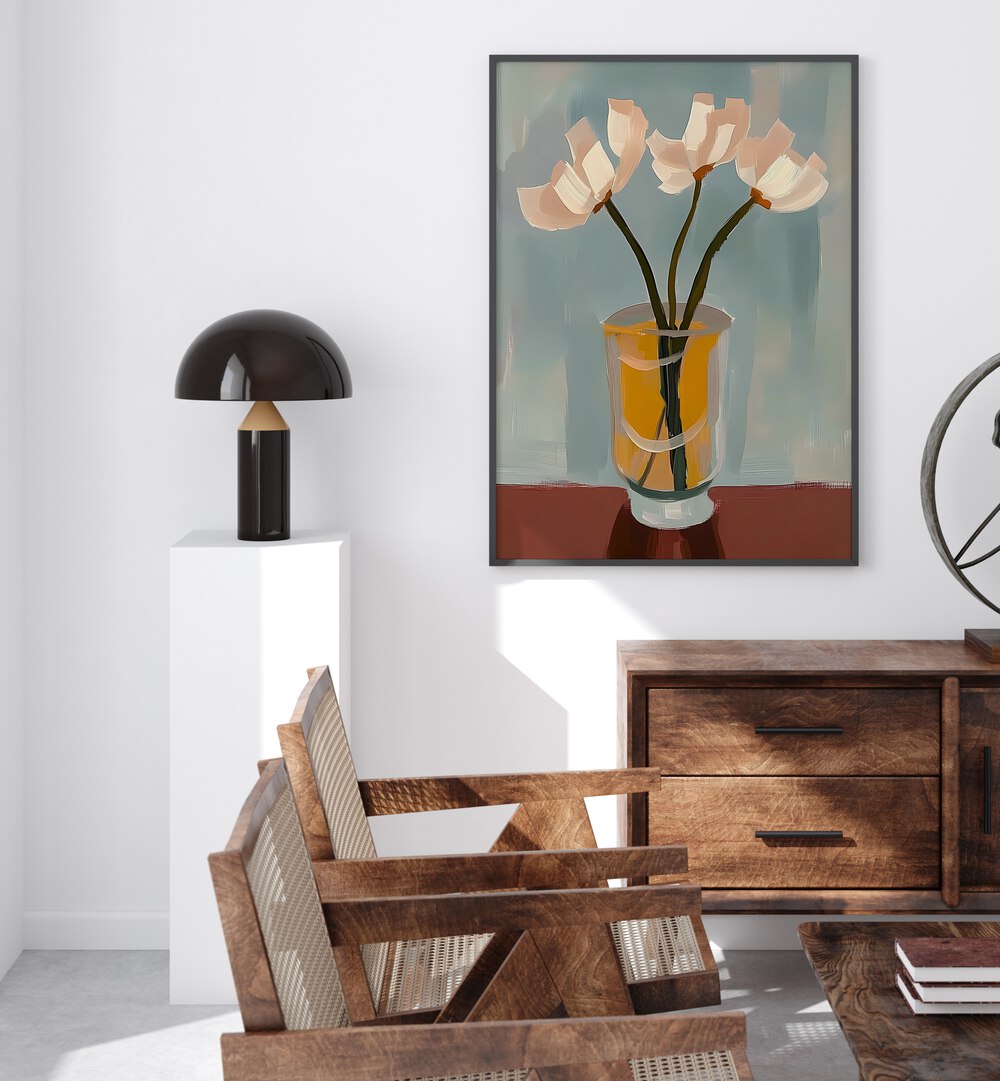 Elegant FLOWER IN A VASE I arrangement, perfect for enhancing your home decor with natural beauty and style.