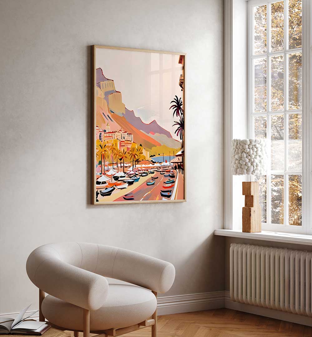 MONTE CARLO ROMANCE , LANDSCAPE PAINTINGS