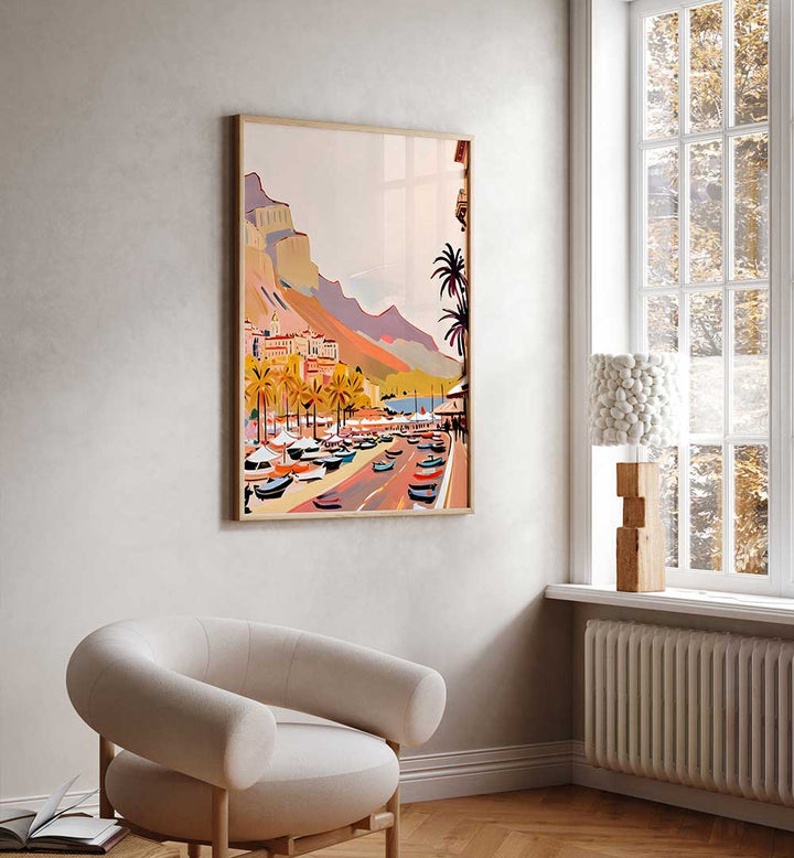 MONTE CARLO ROMANCE , LANDSCAPE PAINTINGS