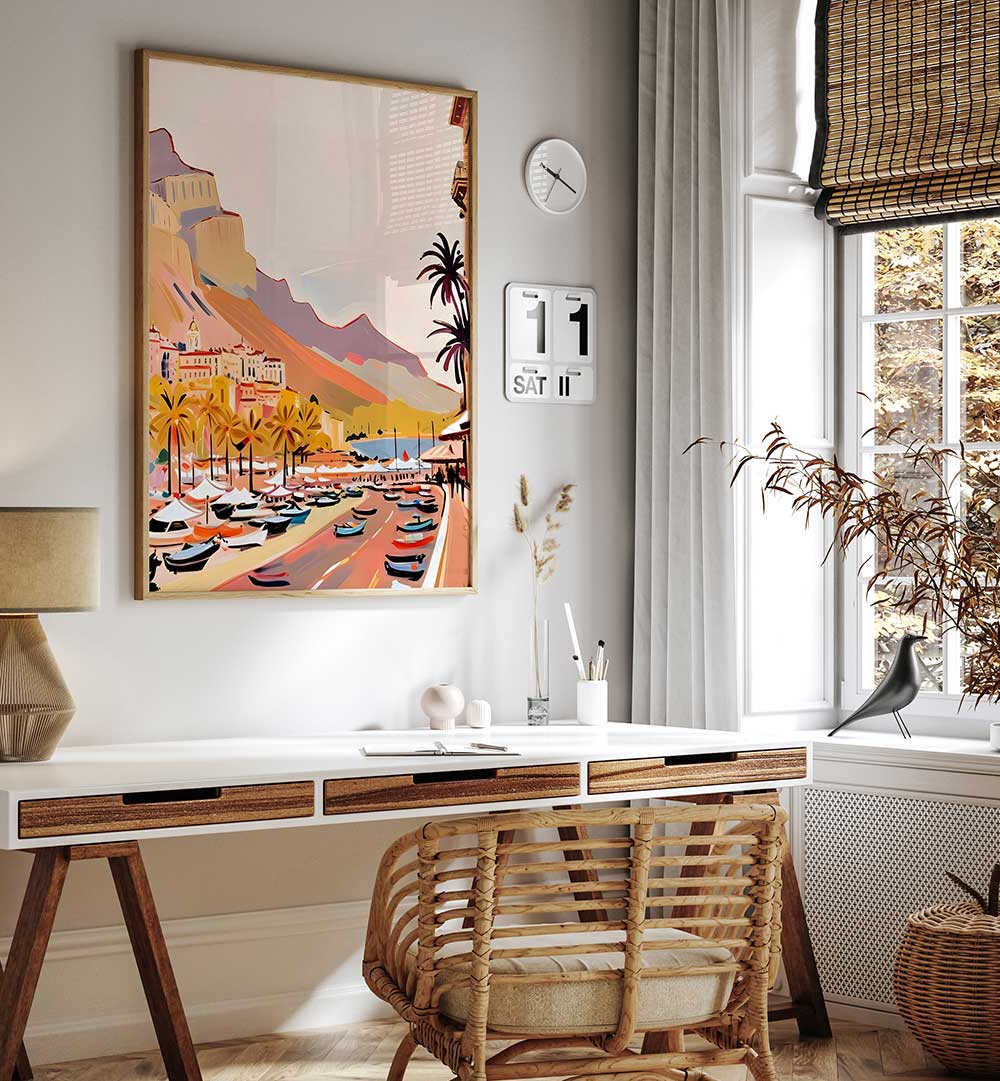 MONTE CARLO ROMANCE , LANDSCAPE PAINTINGS