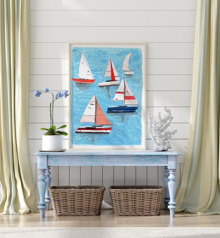 BOATS II , BEACH PAINTINGS