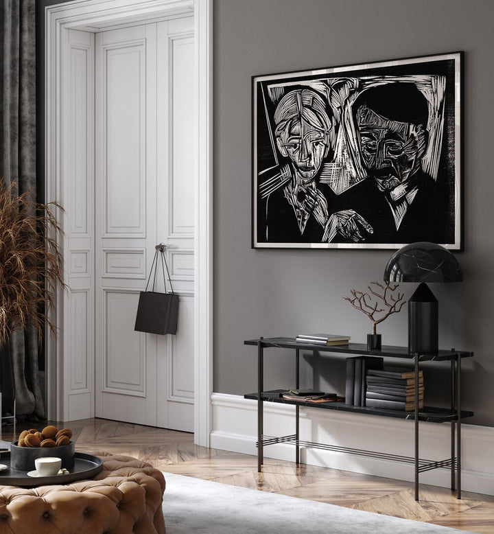 THE MARRIED COUPLE MÜLLER (1919)  , VINTAGE PAINTINGS