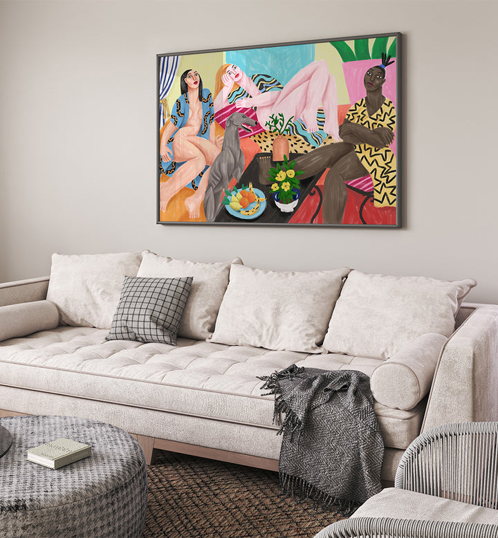 CEPE APRES MIDI DE CHIEN , PORTRAITS & FIGURATIVE ILLUSTRATIONS