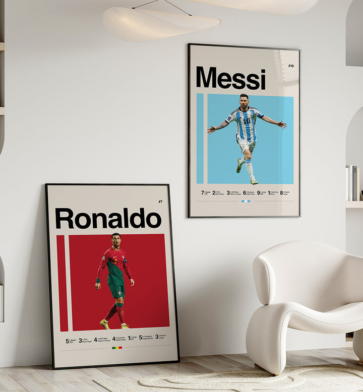 THE TROPHY ROOM SET , SET OF 2 PAINTINGS