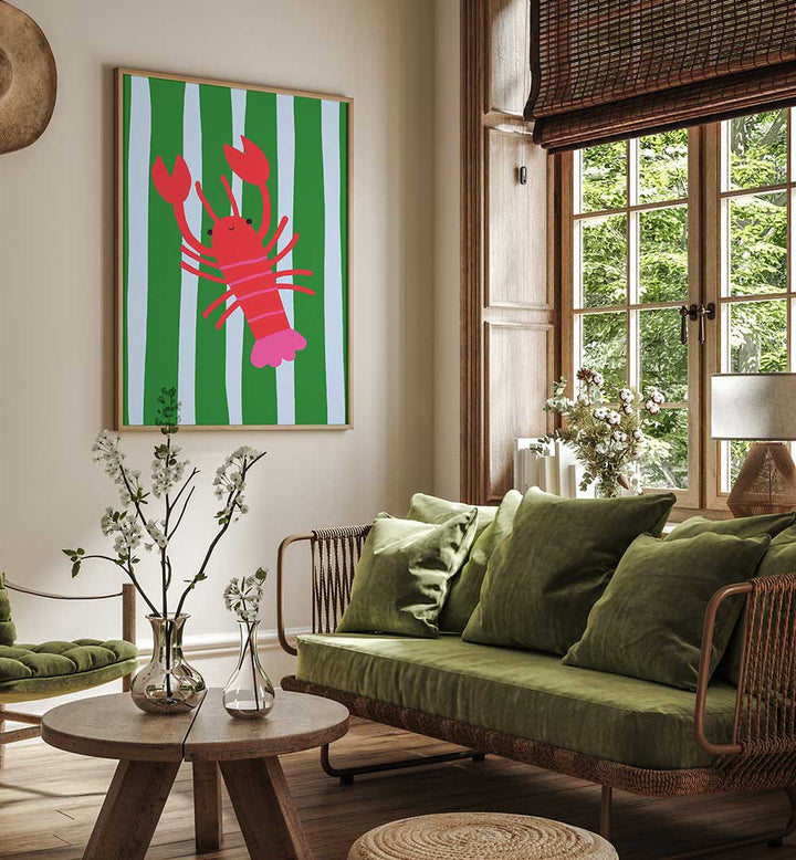 PLAYFUL LOBSTER  , KITCHEN POSTERS