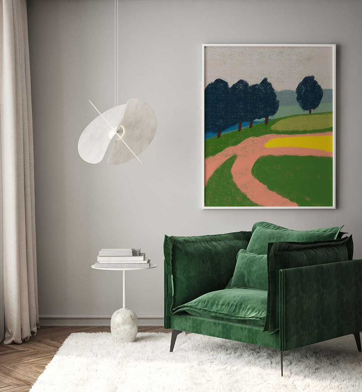 COUNTRY SIDE PLEIN AIR , LANDSCAPE PAINTINGS