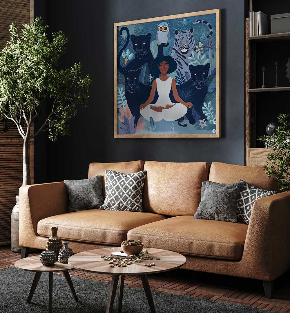 TROPICAL III , PORTRAITS & FIGURATIVE ILLUSTRATIONS