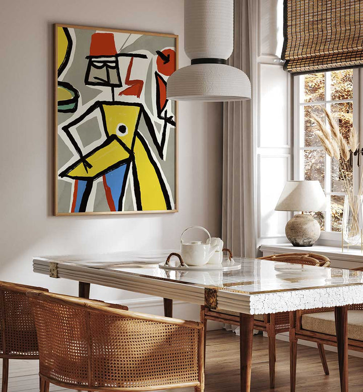 BOLD FIGURE DANCE , ABSTRACT PAINTINGS