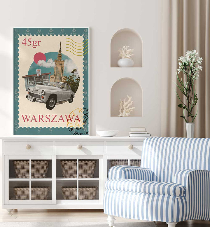 WARSAW , TRAVEL POSTERS