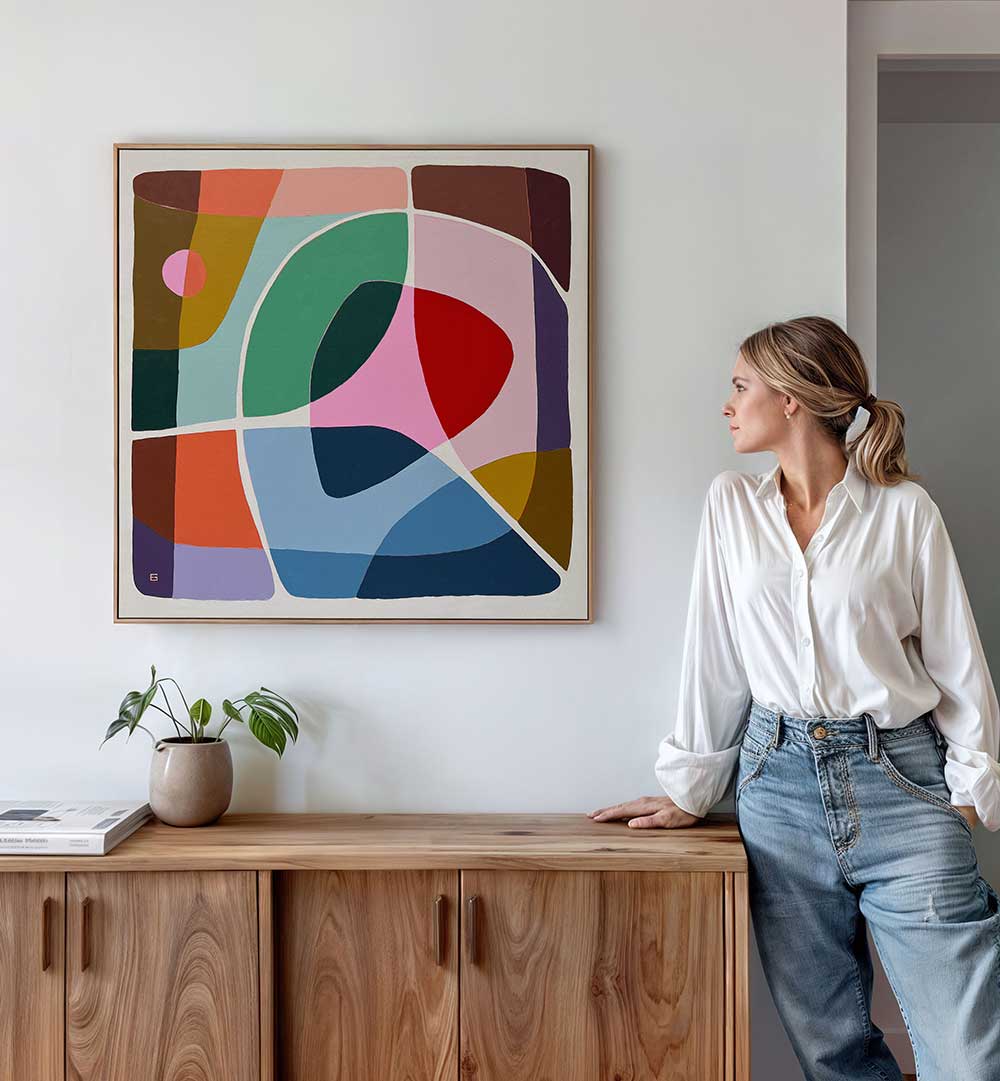 HAPPINESS NR.11 , ABSTRACT PAINTINGS