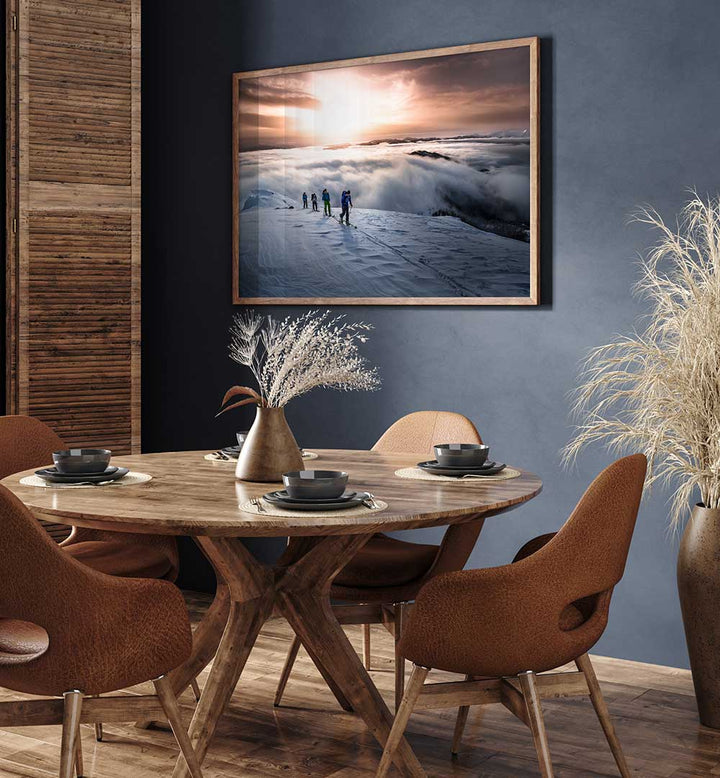 HIGH ABOVE THE FOG , PHOTOGRAPHY PRINTS