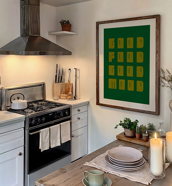 GOOD FOOD GOOD MOOD V , KITCHEN POSTERS