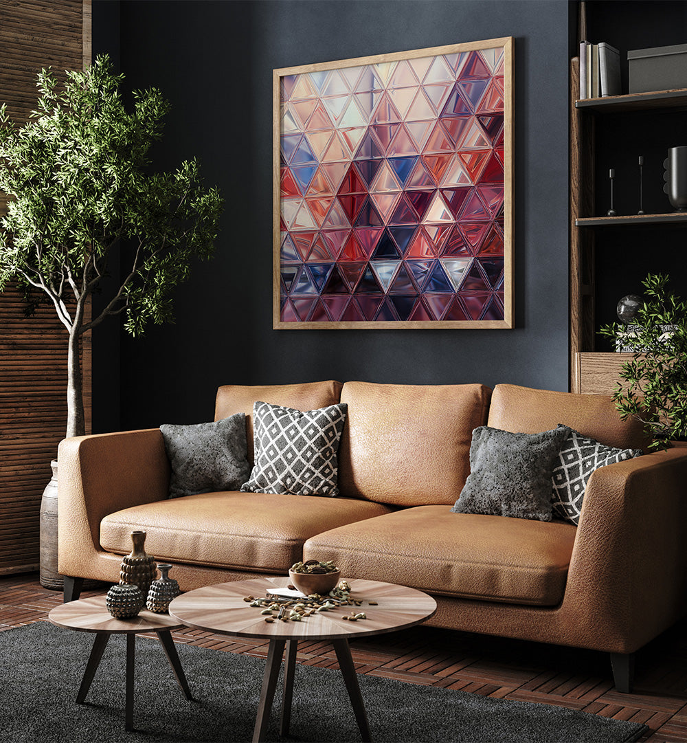 MOSAIC ENERGY ART LXXXVIII  , PATTERN ART PRINTS