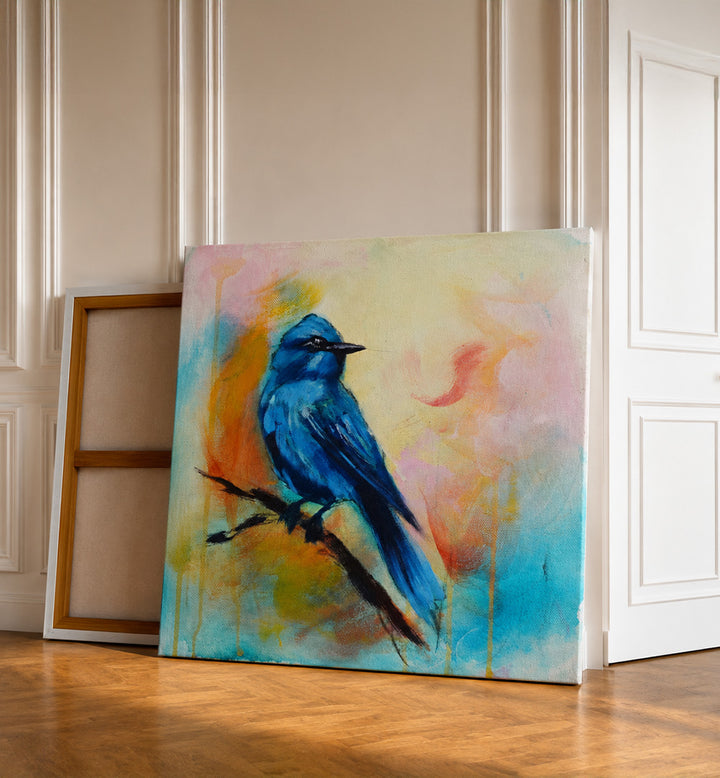 UNAPOLOGETIC BLUE , HANDMADE ARTWORKS