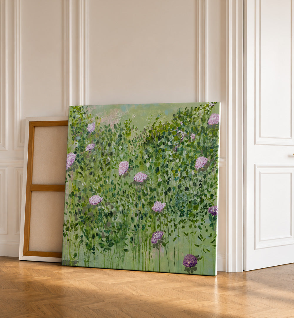 A SANCTUARY OF  BLOOMS   , HANDMADE ARTWORKS