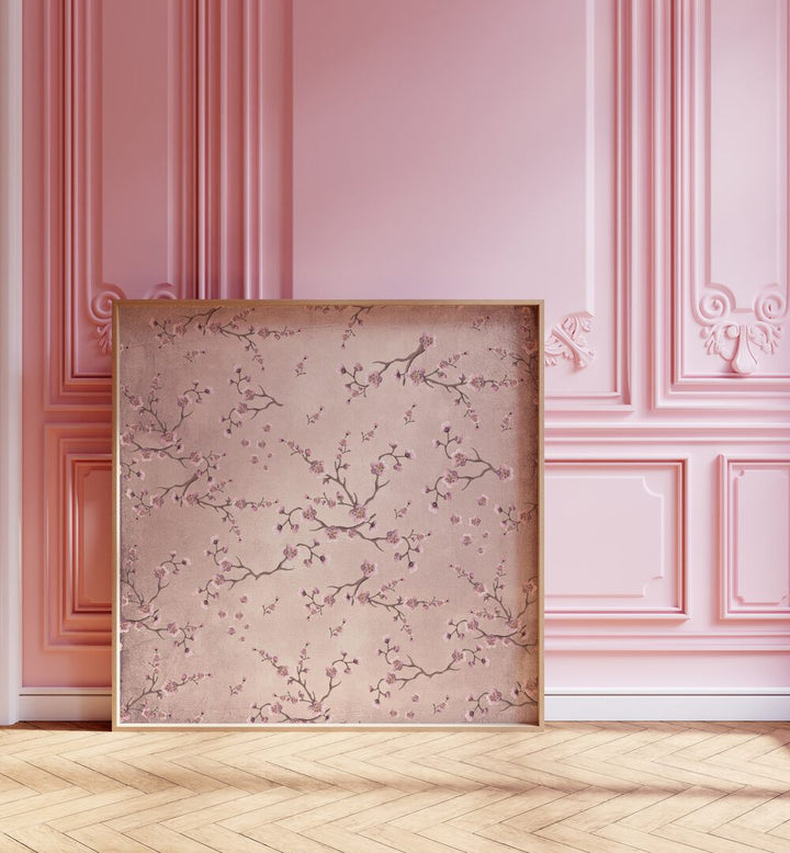 CHERRY BLOSSOM DANCE, FLORAL FLOWER PAINTINGS enhance your space with spring's beauty and dreamy ambiance.