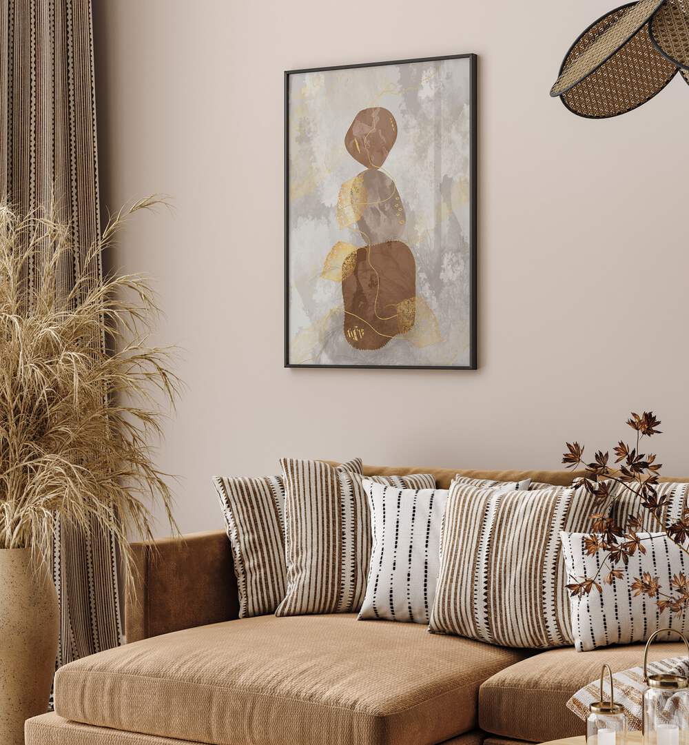 Stylish GOLDEN ACCENTS, ABSTRACT PAINTINGS elevate home décor, adding elegance to any space. Perfect for modern living.