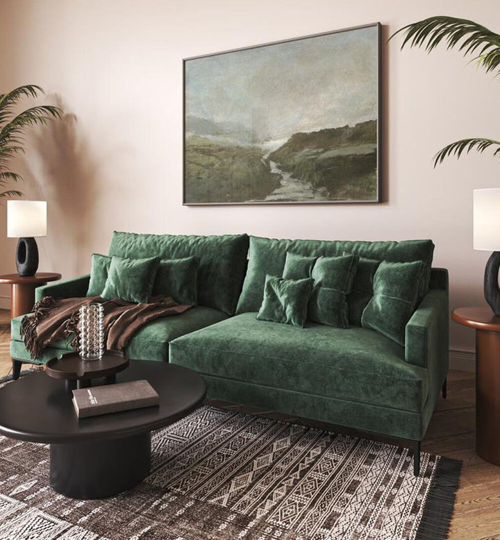 Enhance your home with HIGHLAND BROOK, LANDSCAPE PAINTINGS showcasing serene, lush landscapes in elegant decor.