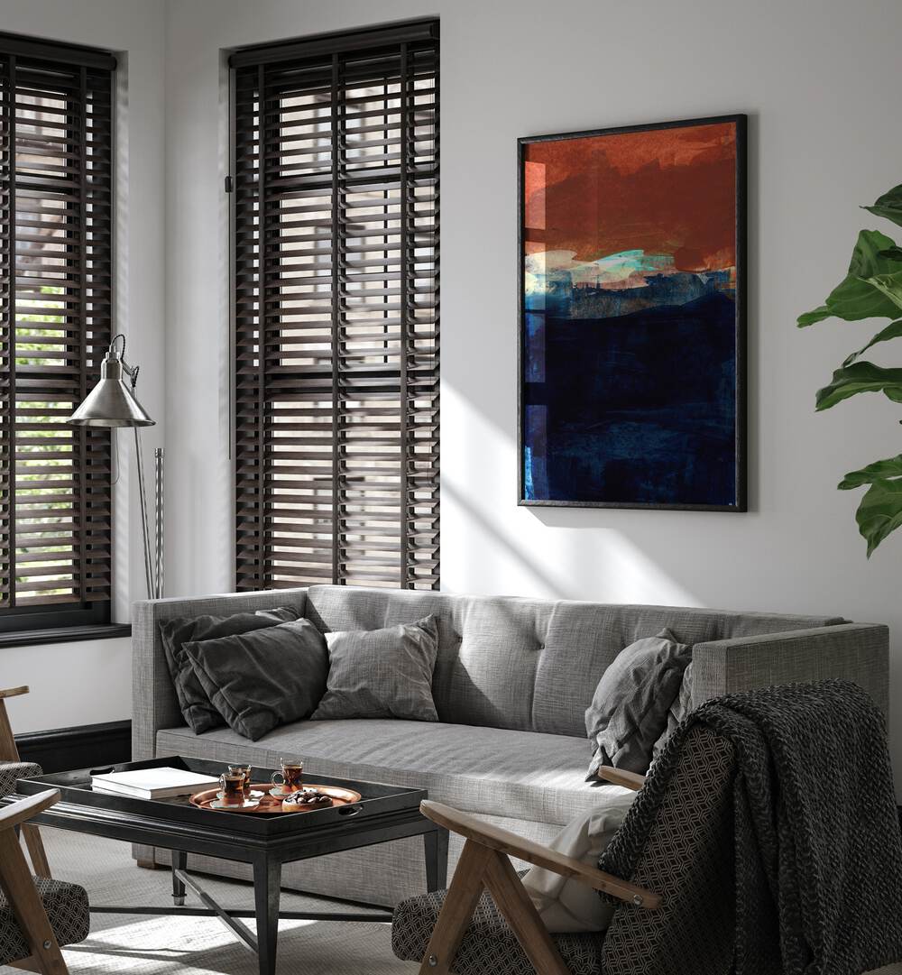 Elevate your space with CORRELATIONS I, ABSTRACT PAINTINGS, a vibrant centerpiece for any modern decor.