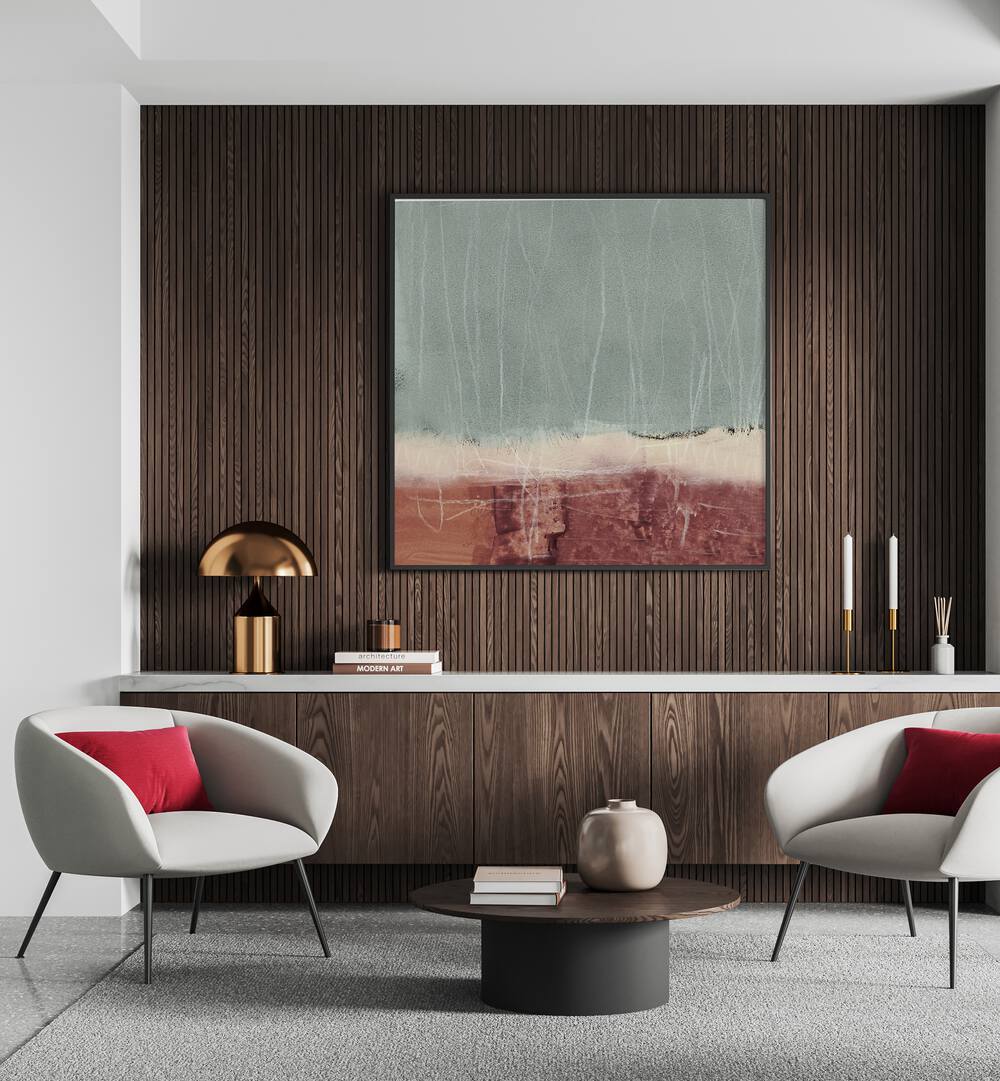 Stylish living space featuring COLOR AND TEXTURE, ABSTRACT PAINTINGS that add vibrancy and creativity to any décor.
