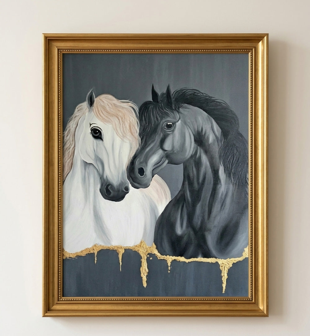 COMPANIONSHIP  , HANDMADE ARTWORKS
