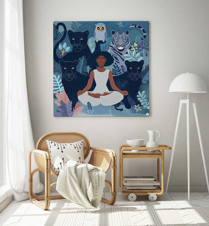 TROPICAL III , PORTRAITS & FIGURATIVE ILLUSTRATIONS