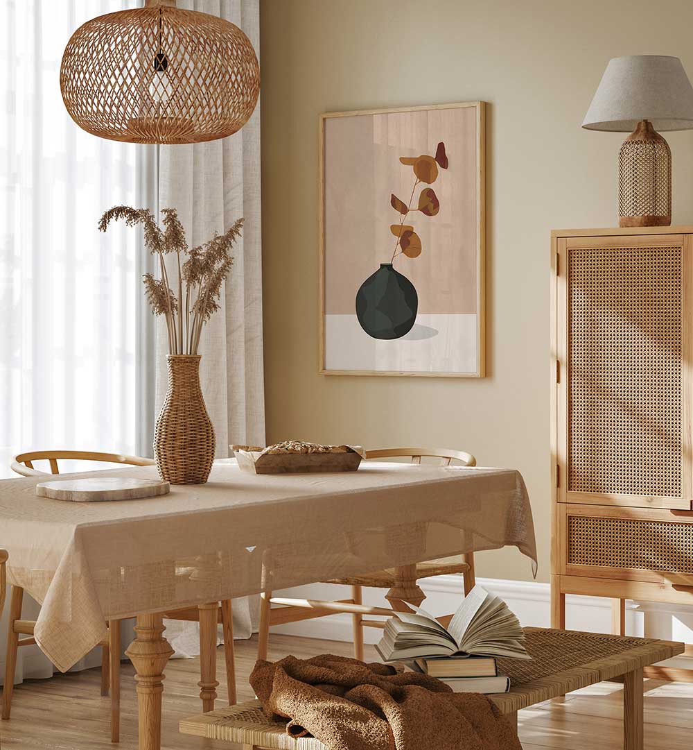 AUTUMN'S ELEGANCE , BOHO ART PAINTINGS
