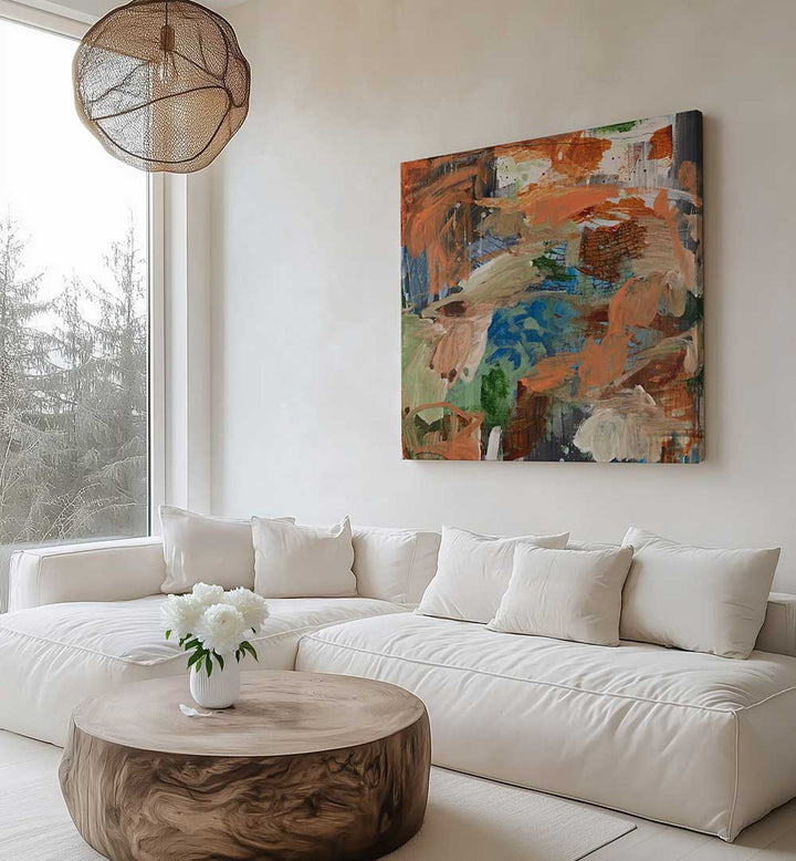 OLD TOWN , ABSTRACT PAINTINGS